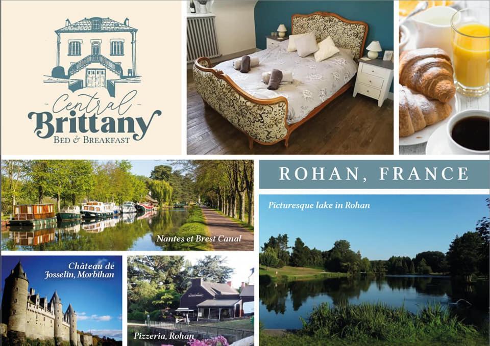 Central Brittany B And B Rohan Bagian luar foto